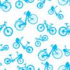 Seamless kk bicikli Bicikli vektor Stock fotogrfia