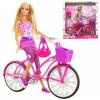 Mattel Barbie baba biciklivel