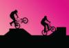 Extrm kerkprosok bicikli lovasok aktivl gyerekek sport rnykp Kpek