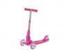 Aluminiumbl kszlt 3 kerek roller pink Hudora