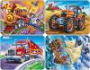 Larsen mini puzzle 8db-os Haj, Kalz, Traktor, Kamion mix z7