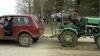 Traktor MTZ Vs. Subaru Forester. What