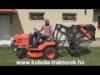 Kubota G23 HD fnyr traktor magyar nyelv bemutat videja