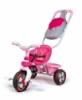 Smoby Baby Driver szülőkormányos tricikli - lány (434112)