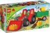 LEGO Duplo 5647 Gro er Traktor mit Anh nger