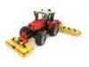 Lego Massey Ferguson tractor with butterfly grass mower