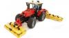 Lego Massey Ferguson tractor with butterfly grass mower
