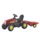 Rolly Toys Farmer traktor piros ptkocsival