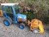 ISEKI 2120 Winterdienst & Schneefrse & Mulcher mini traktor