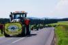 1338 Steyr Traktor Oldtimer in der l ngsten 25km Traktor Kolonne der Welt