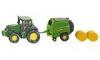 Siku 1665 - John Deere Traktor mit Ballenpresse-SIKU1665-01