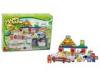 The best toys for children plastic building blocks toys Happy farm 55 pcs