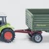 Claas Traktor mit 2-Achs-Anhnger Fortuna