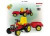 Biemme Farmer Traktor+Fut piros
