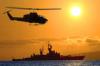USMC Ah 1 tenger kobra helikopter rep ls napnyugta
