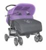 Bertoni Twin iker babakocsi Gray & Violet stroller