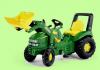 3 éves kortól JOHN DEERE markolóval tip rolly toys mini traktor kreatív játék