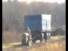 Traktor lánctalpas Bulgar TL-30 pótkocsi vontatás Jászszentlászló 2011
