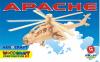 WoodCra fa makett 3D s Apache Helikopter AR 19