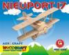 WoodCra fa makett 3D-s Nieuport 17 replgp /AR-04/