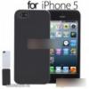 IPhone 5 material htlap vd tok fekete fehr