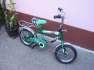 BMX 12-es zöld gyermekkerékpár gyerek bicikli kerékpár