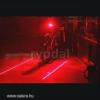 Szilikon Bike kerékpár hátsó kerék LED fény piros Kerékpár világítás