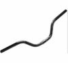 Zoom magas emelésű női acél kormány 25,4 x 625 mm, fekete