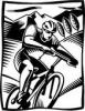 Fekete fehr rajz ember kerkprozs hegy Bicikli
