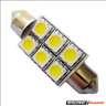 36 mm-es szofita izz 6 SMD LED-el !!4 (www.hondatuningbolt.hu)