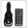 Új! Fekete auts MP3 lejtsz FM TRANSMITTER/SD/MMC/USB FLA bemenetekkel