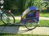Babakocsivá alakítható bicikli utánfutó