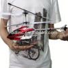 Newest mini helicopter motor 3.5CH R/C Remote Control Toy Helicopter With Gyro Alloy Metal 41CM Red
