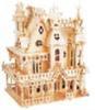  Fa makett 3D-s Fantasy villa /DH004/