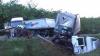 Kt kamion tkztt a 4-es fton Berkesznl - truck crash