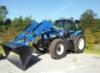 New Holland TLS 60 traktor homlokrakodval
