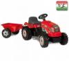 SMOBY Bika pedlos traktor utnfutval nagy modell