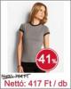 Akcis Bella Baby Rib Short Sleeve Ringer Ni Pl 195gr/m2