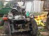 Pannónia motoros kerti traktor pótkocsival