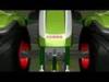 Farm tractor animation claas Traktor action video
