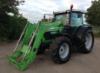 Deutz Fahr 43 Agrofarm traktor homlokrakodval