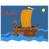 Viking hajó színezés játék - játszott 22 alkalommal