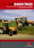 Massey Ferguson MF 6400 7400 Traktor Tractor Prospekt Brochure 2009