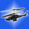APACHE AH-64 2ch R/C koax helikopter - RTF