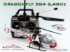 DRAGONFLY 5G4 + 2.4GHz 4ch R/C koax helikopter - RTF
