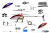 Alle Ersatzteile Rc Hubschrauber Helikopter Powerful 8005 G. T. Model