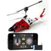 IPhone iPad Controlled Syma S111 3 Channel RC Helicopter iCopter Mini Palm Size US Coast Guard With Remote
