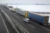 Tbb szz kamion vrakozik Zalban a szlovniai forgalomkorltozs miatt