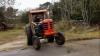 Tractor with a volvo turbocharged motor