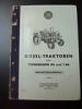 Steyr Traktor Typ 80 und T 84 Reparatur Handbuch 1957